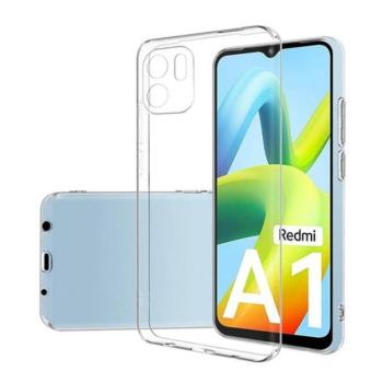 0,5mm Ultra Slim Xiaomi Redmi A1 / Redmi A2 szilikon hátlap tok, átlátszó kép