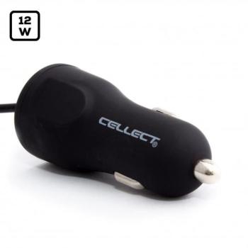 12W Autós töltő Micro USB csatlakozással, 2.4A kép