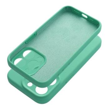 2mm Apple iPhone 14 Pro szilikon hátlap tok, mentazöld kép
