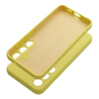 2mm Motorola G55 5G szilikon tok, világos sárga kép
