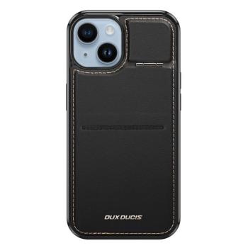 3 az 1-ben tok iPhone 14 Plus MagSafe pénztárcával RFID blokkoló állvány Dux Ducis Rafi Mag - Fekete kép