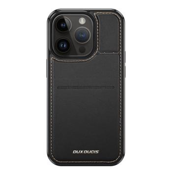 3 az 1-ben tok iPhone 14 Pro MagSafe pénztárcával RFID blokkoló állvány Dux Ducis Rafi Mag - Fekete kép