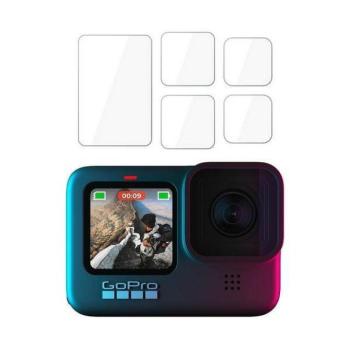3MK CamProtect GoPro HERO 9 fekete hibrid üveg képernyővédő fólia kép