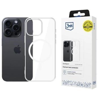 3mk Clear MagCase MagSafe-kompatibilis tok iPhone 16 Pro - átlátszó kép