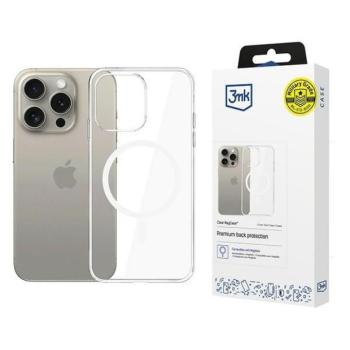 3mk Clear MagCase tok iPhone 15 Pro - átlátszó kép