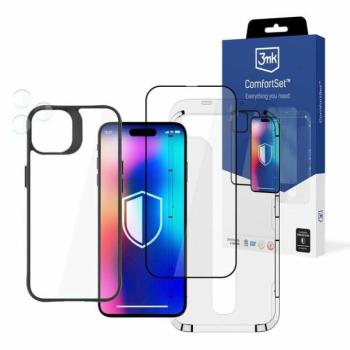 3MK Comfort Set 4 az 1-ben iPhone 14 Pro Max 6.7&quot; telefonvédő kiegészítők 4 in 1 tok kép