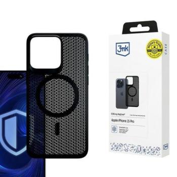 3mk COOLing MagCase tok iPhone 15 Pro - fekete kép