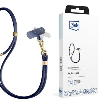 3mk EasyClip Elite nyakpánt telefonhoz - sötétkék kép