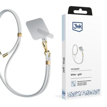 3mk EasyClip nyakpánt telefonhoz - fehér kép