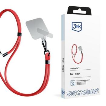 3mk EasyClip nyakpánt telefonhoz - piros kép