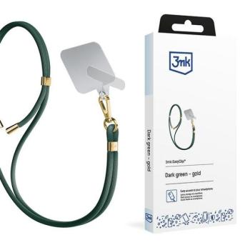 3mk EasyClip nyakpánt telefonhoz - sötétzöld kép