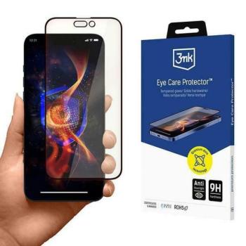 3mk EyeCare Protector kékfény szűrős edzett üveg iPhone 14 Pro kép