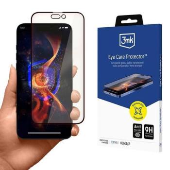 3mk EyeCare Protector kékfény szűrős edzett üveg iPhone 15 Plus/ 16 Plus kép