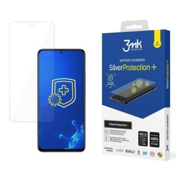 3MK Ezüst Protect+ Xiaomi Redmi Note 11S 4G nedves felvitelű antimikrobiális képernyővédő fólia kép