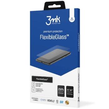 3MK FLEXIBLE GLASS képernyővédő üveg (2.5D, flexibilis, ultravékony, 0.2mm, 7H, külső kijelzőre) ÁTLÁTSZÓ Samsung Galaxy Z Flip 4 (SM-F721) kép