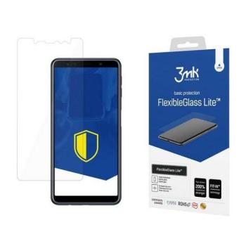 3MK FlexibleGlass Lite Samsung Galaxy A7 2018 A750 hibrid üveg Lite képernyővédő fólia kép