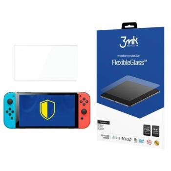 3MK FlexibleGlass Nintendo Switch Oled hibrid üveg képernyővédő fólia kép