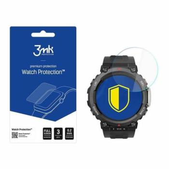 3MK FlexibleGlass Watch Amazfit T-Rex 2 hibrid üveg képernyővédő fólia kép