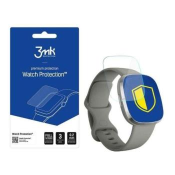 3MK Folia ARC Watch Fitbit Sense teljes képernyős kijelzővédő fólia kép
