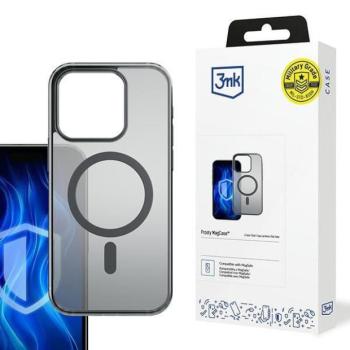 3mk Frosty MagCase tok iPhone 15 Pro - fekete kép