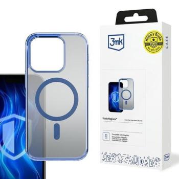 3mk Frosty MagCase tok iPhone 15 Pro Max - kék kép