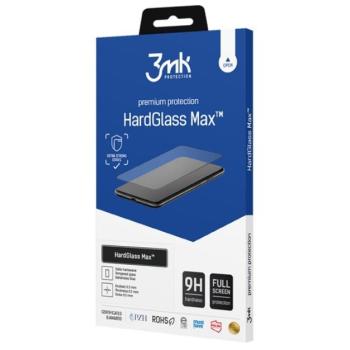 3MK HARD GLASS MAX képernyővédő üveg (3D, tokbarát, 9H) FEKETE Samsung Galaxy S25 Ultra (SM-S938) kép