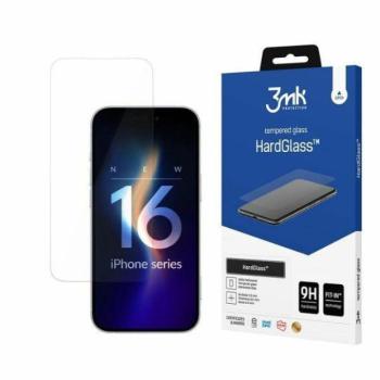 3mk HardGlass edzett üveg kijelzővédő iPhone 16 Plus kép