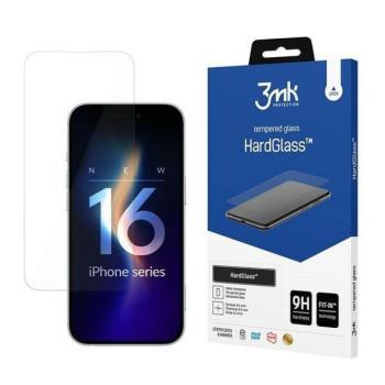 3mk HardGlass edzett üveg kijelzővédő iPhone 16 Pro kép