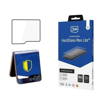 3mk HardGlass Max Lite edzett üveg kijelzővédő fekete szegéllyel Samsung Galaxy Z Flip6 kép