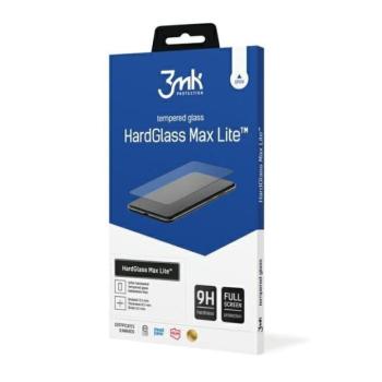 3MK HardGlass Max Lite Motorola Moto G84 5G fekete teljes képernyős fólia kép