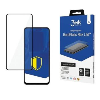 3mk HardGlass Max Lite üvegfólia Xiaomi Poco M6 5G fekete szegéllyel kép
