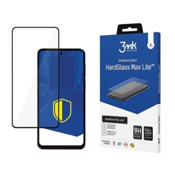 3MK HardGlass Max Lite Xiaomi Redmi Note 12 4G fekete fólia kép