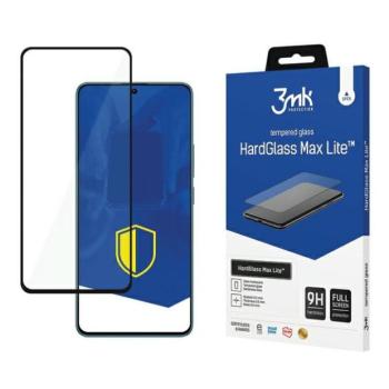 3MK HardGlass Max Lite Xiaomi Redmi Note 13 fekete fólia kép