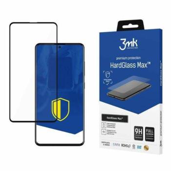 3MK HardGlass Max Samsung Galaxy A515 A51 fekete teljes képernyős üveg kijelzővédő fólia kép