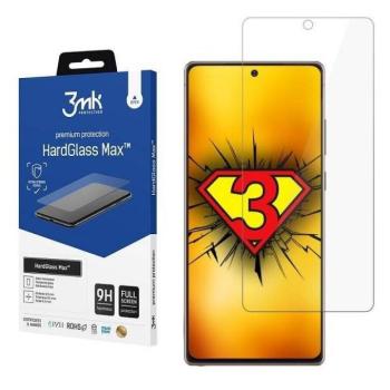3MK HardGlass Max Samsung Galaxy N986 Note 20 Ultra fekete, teljes képernyős üveg ujjlenyomatmentes kijelzővédő fólia kép