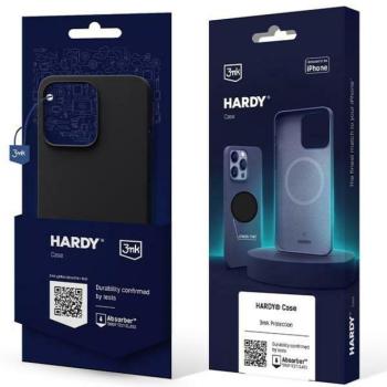3MK Hardy tok iPhone 15 Plus / 14 Plus 6,7&quot; grafit MagSafe tok kép