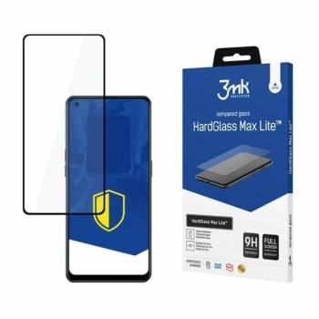 3MK HG Max Lite OPPO Reno 7 Lite 5G fekete képernyővédő fólia kép