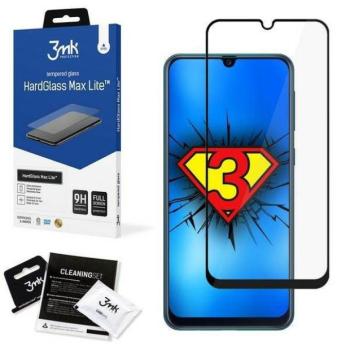 3MK HG Max Lite Samsung Galaxy M215 M21 fekete képernyővédő fólia kép