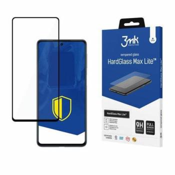 3MK HG Max Lite Samsung Galaxy M53 5G M536 fekete képernyővédő fólia kép
