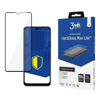 3MK HG Max Lite Vivo Y16 / Y22s fekete teljes képernyős üveg kijelzővédő fólia kép