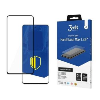 3MK HG Max Lite Xiaomi 12 Lite fekete képernyővédő fólia kép