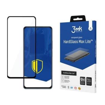 3MK HG Max Lite Xiaomi Mi 11i 5G fekete képernyővédő fólia kép