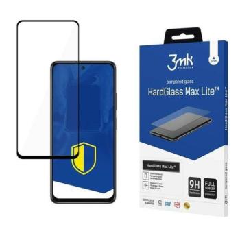 3MK HG Max Lite Xiaomi POCO M4 5G fekete képernyővédő fólia kép