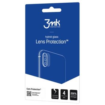 3MK kameravédő üveg 4db (2.5D lekerekített szél, karcálló, ultravékony, 0,2mm, 7H) ÁTLÁTSZÓ Samsung Galaxy A12 (SM-A125F / SM-A127F) kép