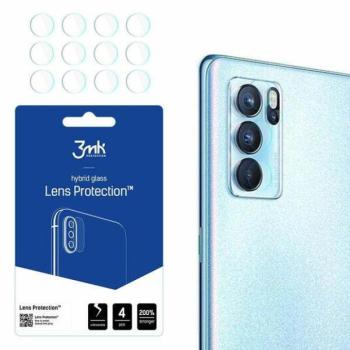 3MK Lens Protect Oppo Reno 6 Pro+ 5G PENM00, 4db kamera védőfólia kép