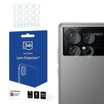 3MK Lens Protect Poco M6 Pro 4G kamera lencse védő 4db fólia kép