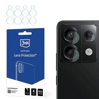 3MK Lens Protect Redmi Note 13 Pro védelem a kamera objektívhez 4db fólia kép