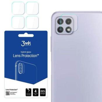 3MK Lens Protect Samsung Galaxy A225 A22 4G, 4db kamera védőfólia kép