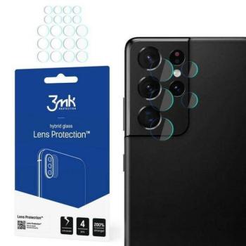3MK Lens Protect Samsung Galaxy G998 S21 Ultra, 4db kamera védőfólia kép