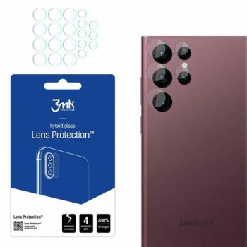 3MK Lens Protect Samsung Galaxy S908 S22 Ultra, 4db kamera védőfólia kép